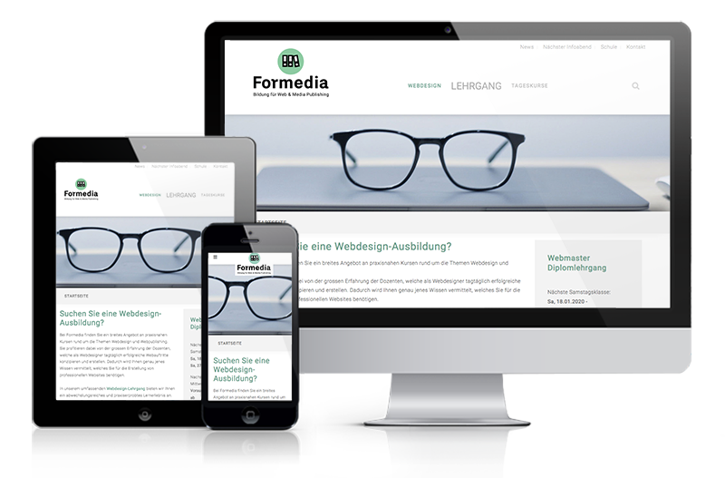 Webdesign Aargau Referenz Formedia Aarau