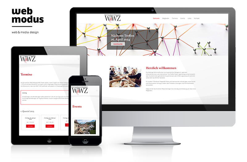 Webdesign Wettingen Referenz Wettinger Wirtschaftszirkel