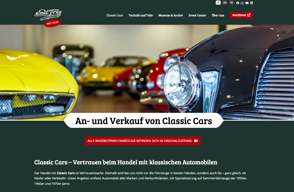 emilfrey wordpress-website